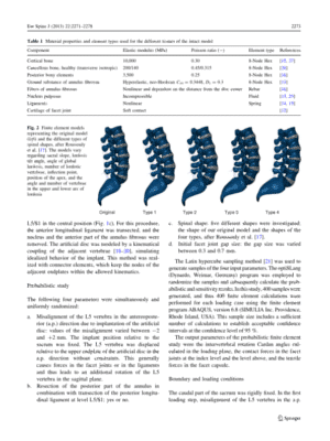 Parameters influencing the outcome after total disc replacement at the lumbosacral junction. Part 1